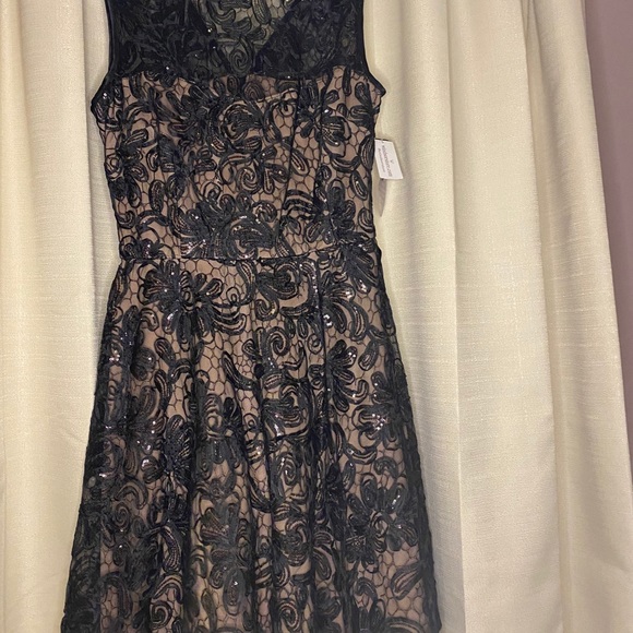 Windsor Dresses & Skirts - Lace sequin nude dress